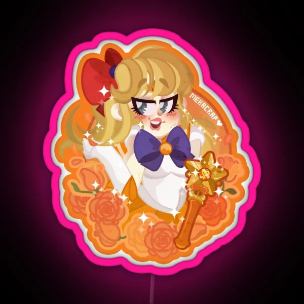 Sailor Venus RGB Neon Sign
