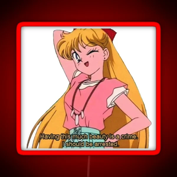 Sailor Venus RGB Neon Sign