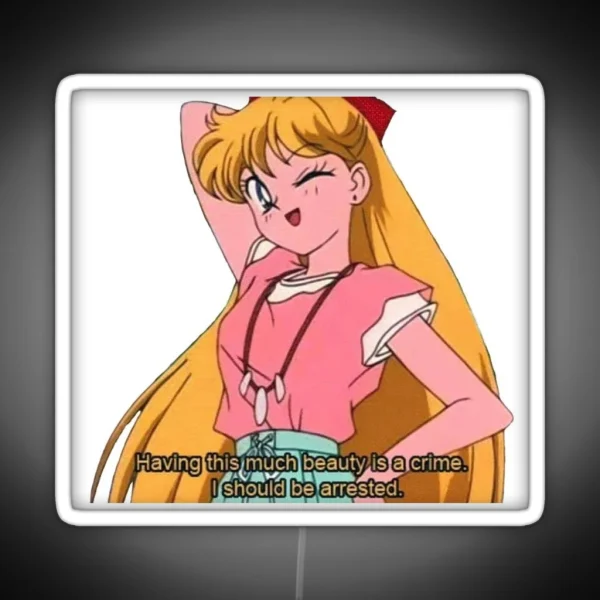 Sailor Venus RGB Neon Sign
