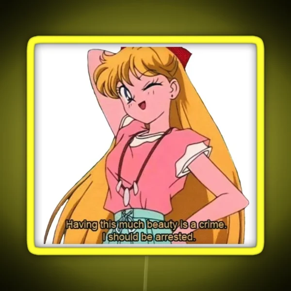 Sailor Venus RGB Neon Sign