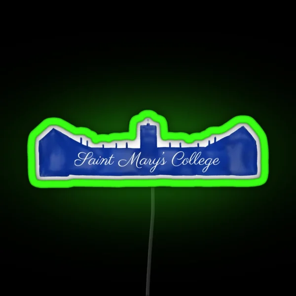 Saint Mary S College RGB Neon Sign