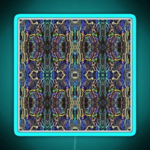 Saint Mary S Rye Netting Photo Pattern RGB Neon Sign