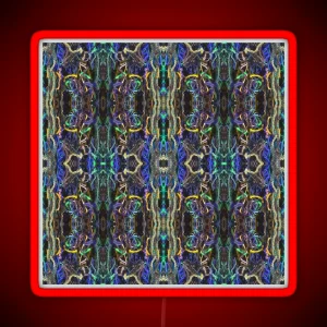 Saint Mary S Rye Netting Photo Pattern RGB Neon Sign