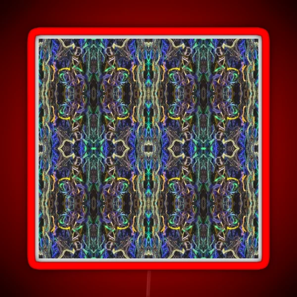 Saint Mary S Rye Netting Photo Pattern RGB Neon Sign