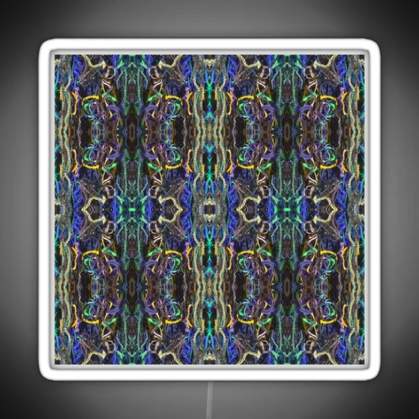 Saint Mary S Rye Netting Photo Pattern RGB Neon Sign