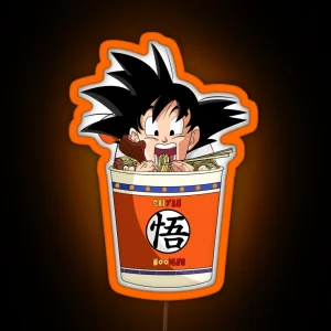 Saiyan Noodles 2 RGB Neon Sign