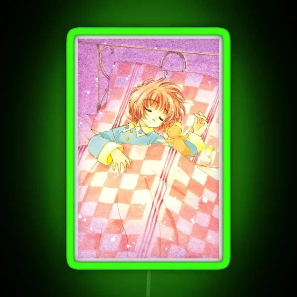 Sakura Cardcaptor RGB Neon Sign