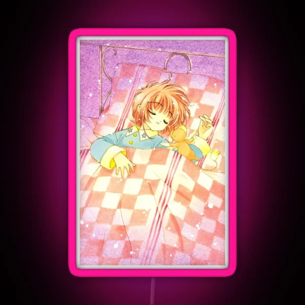 Sakura Cardcaptor RGB Neon Sign