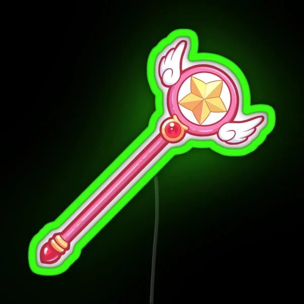 Sakura Wand RGB Neon Sign
