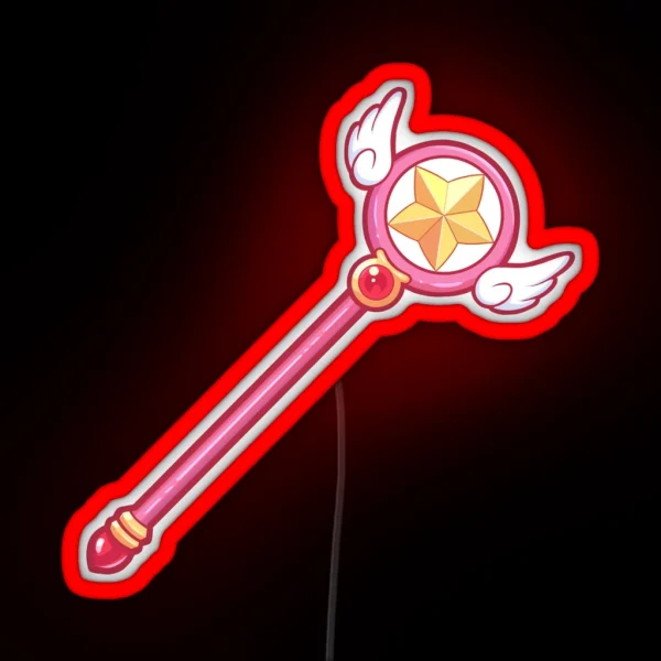 Sakura Wand RGB Neon Sign