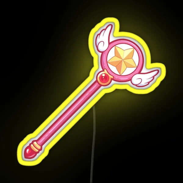 Sakura Wand RGB Neon Sign