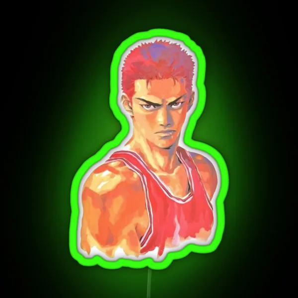 Sakuragi Hanamichi RGB Neon Sign