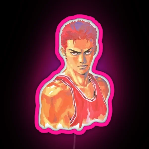 Sakuragi Hanamichi RGB Neon Sign