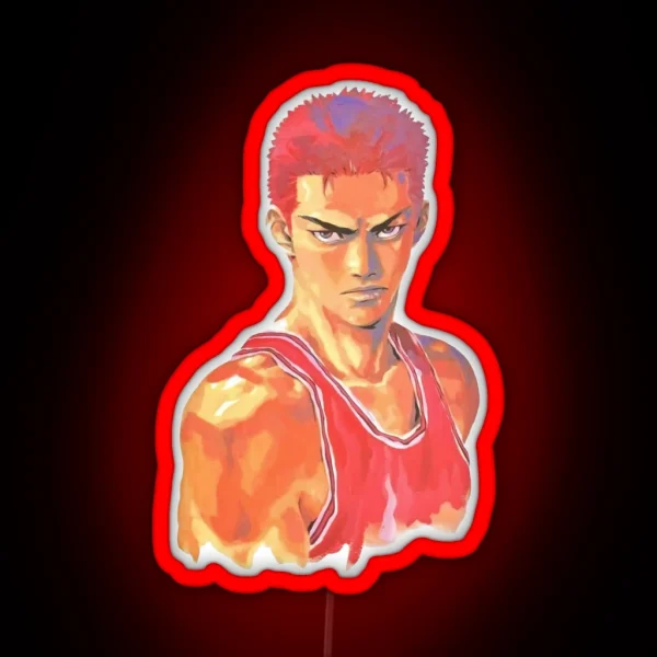 Sakuragi Hanamichi RGB Neon Sign