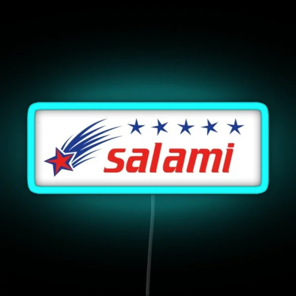 Salami Bumper Led RGB Neon Sign