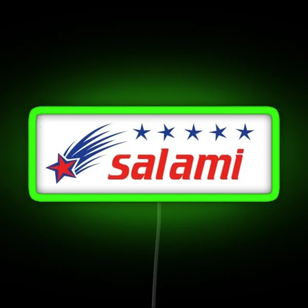 Salami Bumper Led RGB Neon Sign