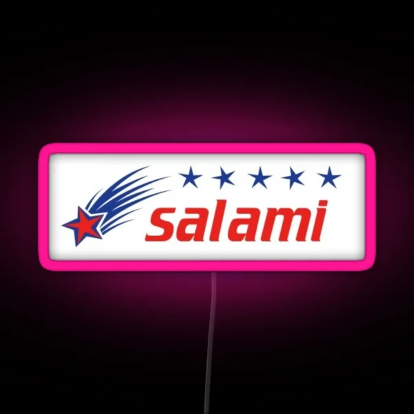 Salami Bumper Led RGB Neon Sign