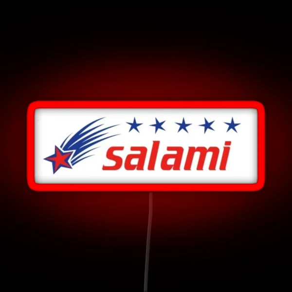 Salami Bumper Led RGB Neon Sign