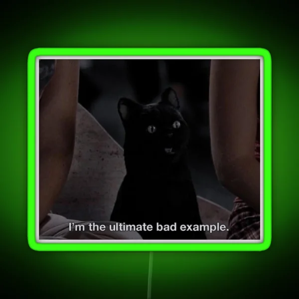 Salem I M The Ultimate Bad Example RGB Neon Sign