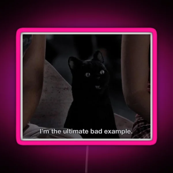 Salem I M The Ultimate Bad Example RGB Neon Sign