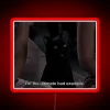 salem rgb neon sign reading i'm the ultimate bad example