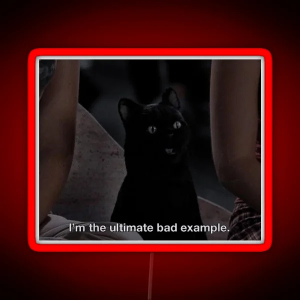 Salem I M The Ultimate Bad Example RGB Neon Sign