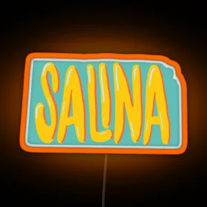 Salina Kansas RGB Neon Sign