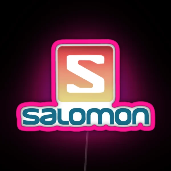 Salomon Gradient RGB Neon Sign
