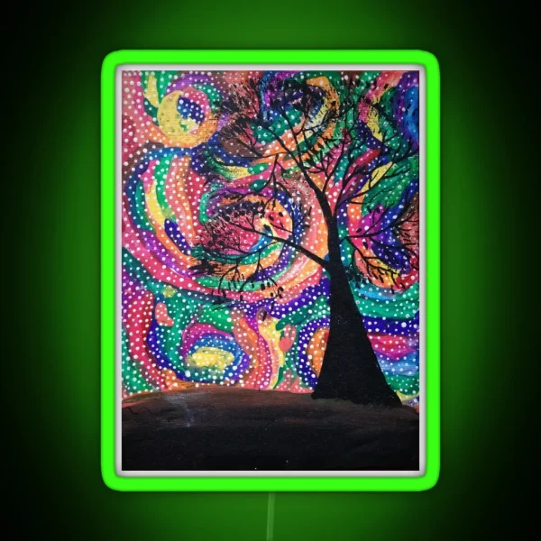 Salute RGB Neon Sign
