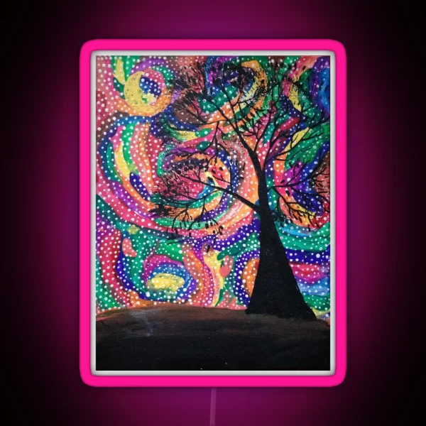Salute RGB Neon Sign