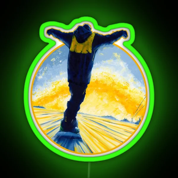 Salute The Sun RGB Neon Sign