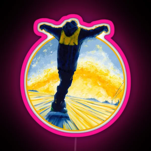 Salute The Sun RGB Neon Sign