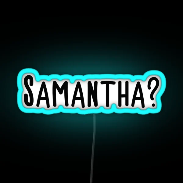 Samantha RGB Neon Sign