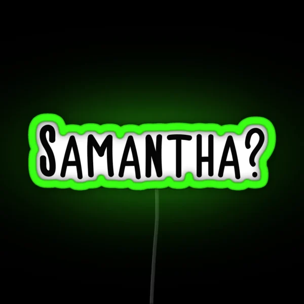 Samantha RGB Neon Sign