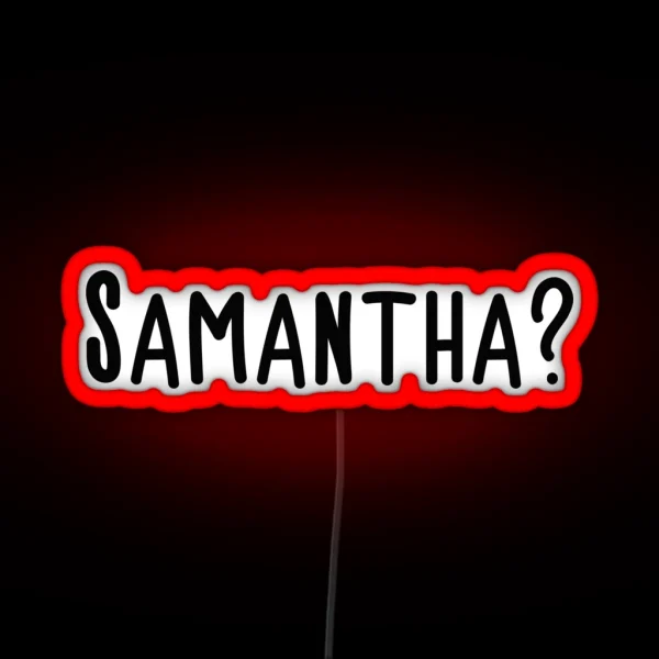 Samantha RGB Neon Sign