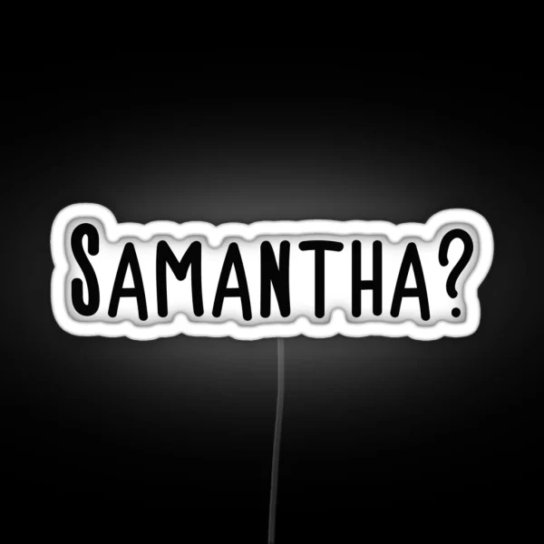 Samantha RGB Neon Sign
