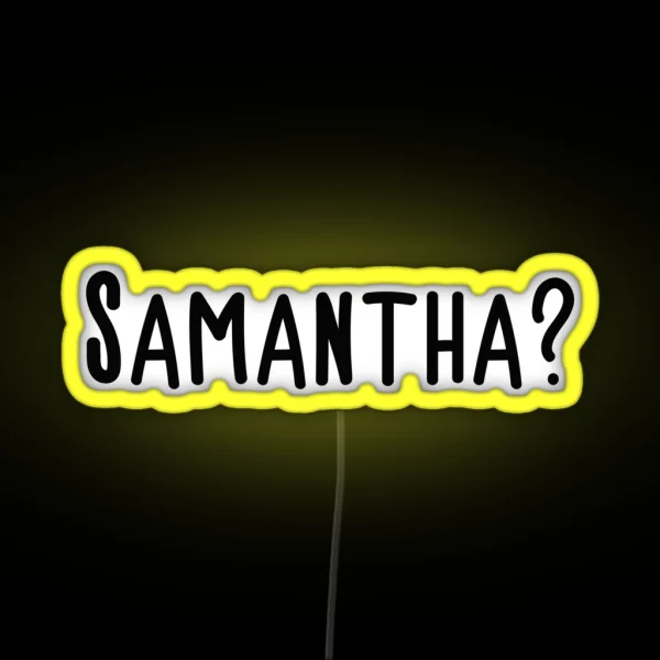 Samantha RGB Neon Sign