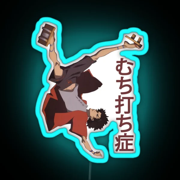 Samurai Champloo Mugen Whiplash RGB Neon Sign