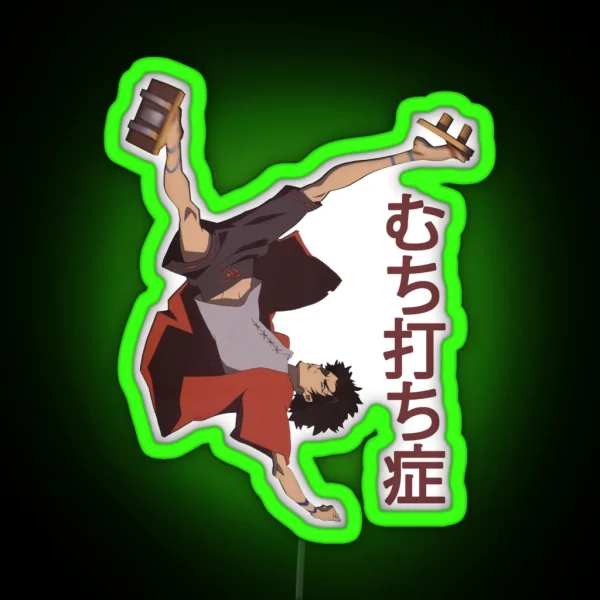 Samurai Champloo Mugen Whiplash RGB Neon Sign