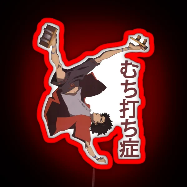 Samurai Champloo Mugen Whiplash RGB Neon Sign