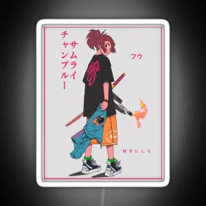 Samurai Champloo RGB Neon Sign