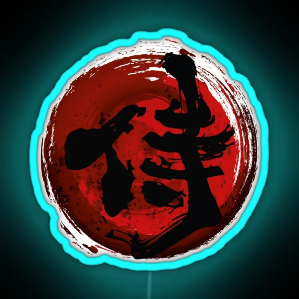 Samurai Kanji RGB Neon Sign