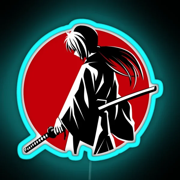 Samurai X RGB Neon Sign