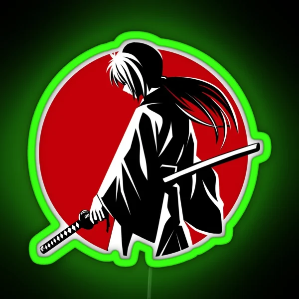 Samurai X RGB Neon Sign