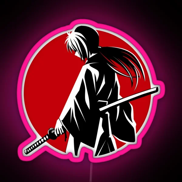 Samurai X RGB Neon Sign