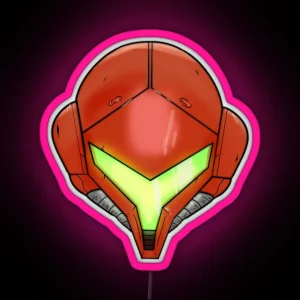 Samus Aran RGB Neon Sign