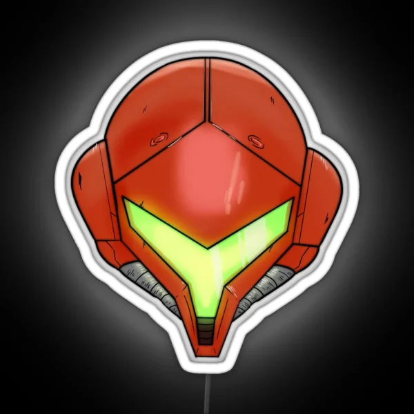 Samus Aran RGB Neon Sign