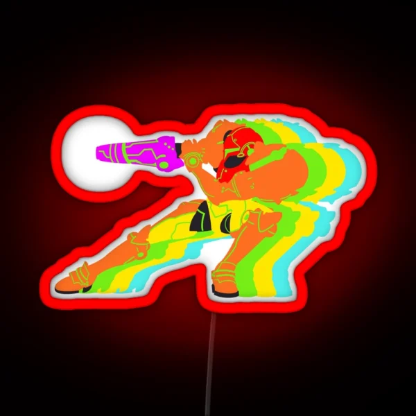 Samus Overcharged RGB Neon Sign