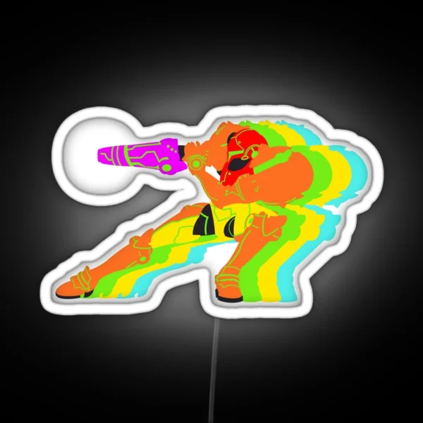 Samus Overcharged RGB Neon Sign