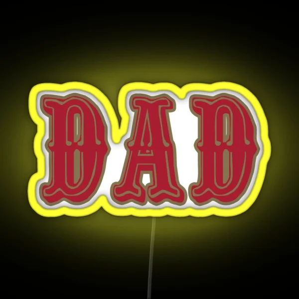 San Fran DAD RGB Neon Sign